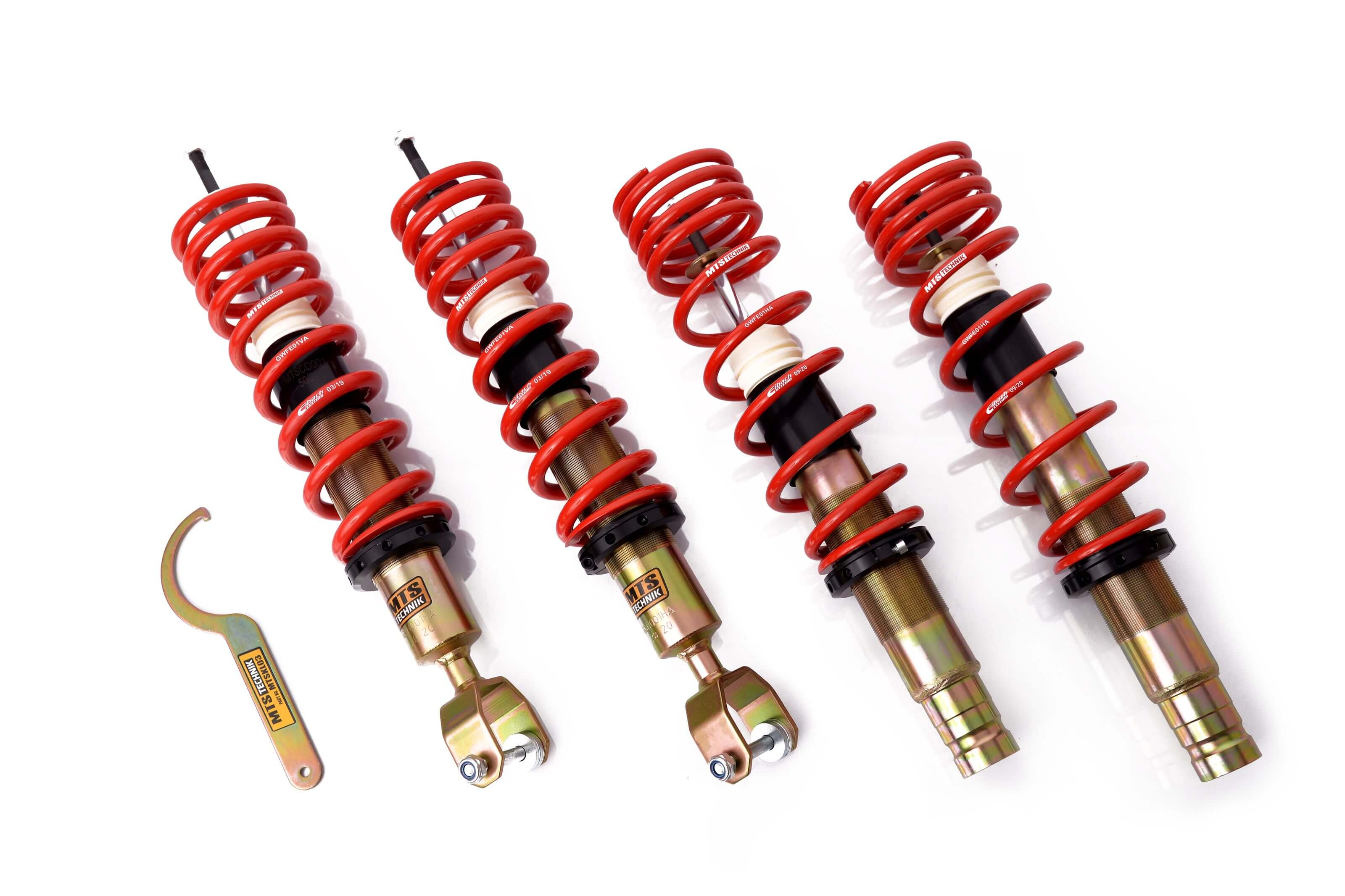Image of MTS Technik Schroefset Comfort Zonder Top Mounts Honda Civic,CRX