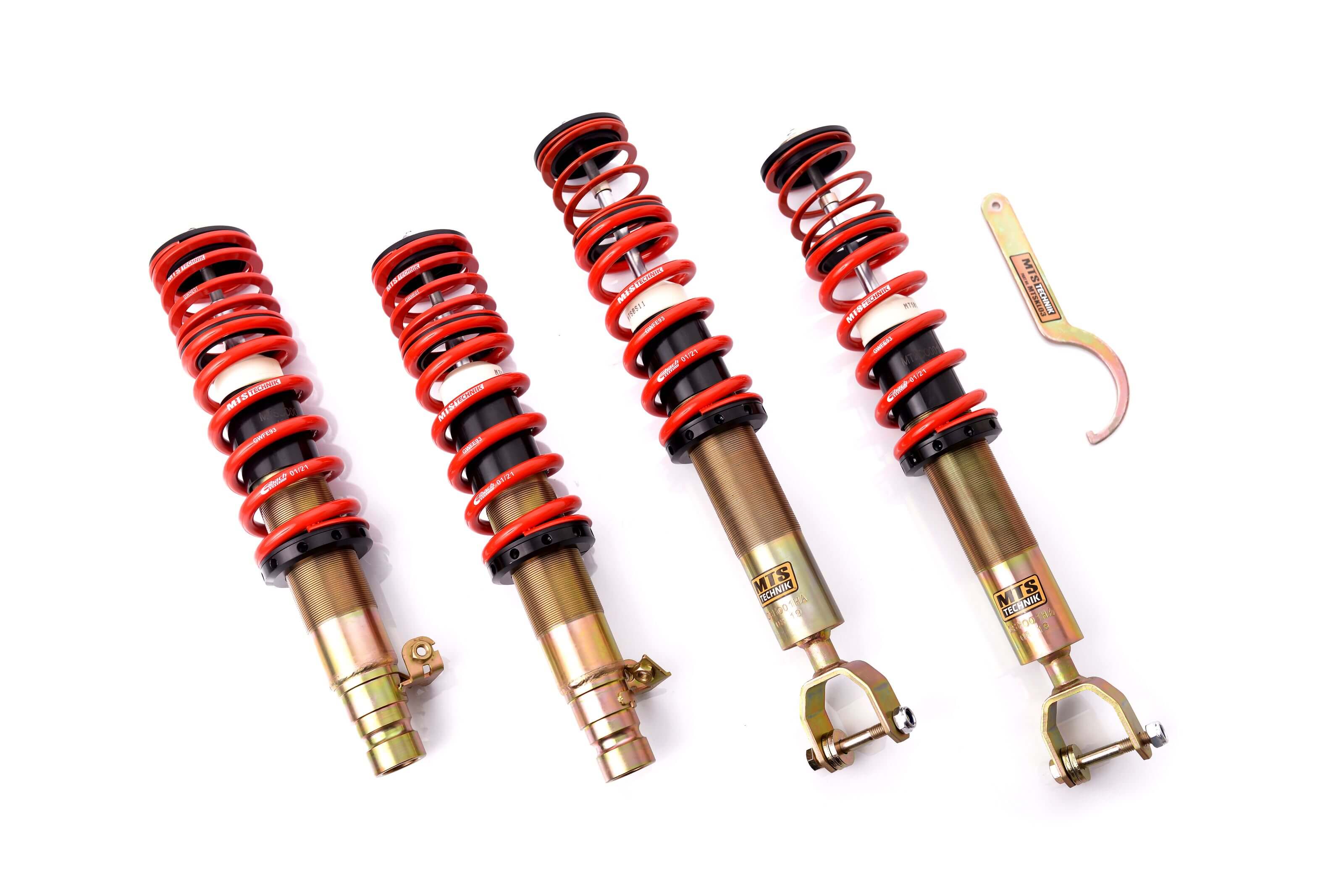 Image of MTS Technik Schroefset Street Zonder Top Mounts Honda Civic