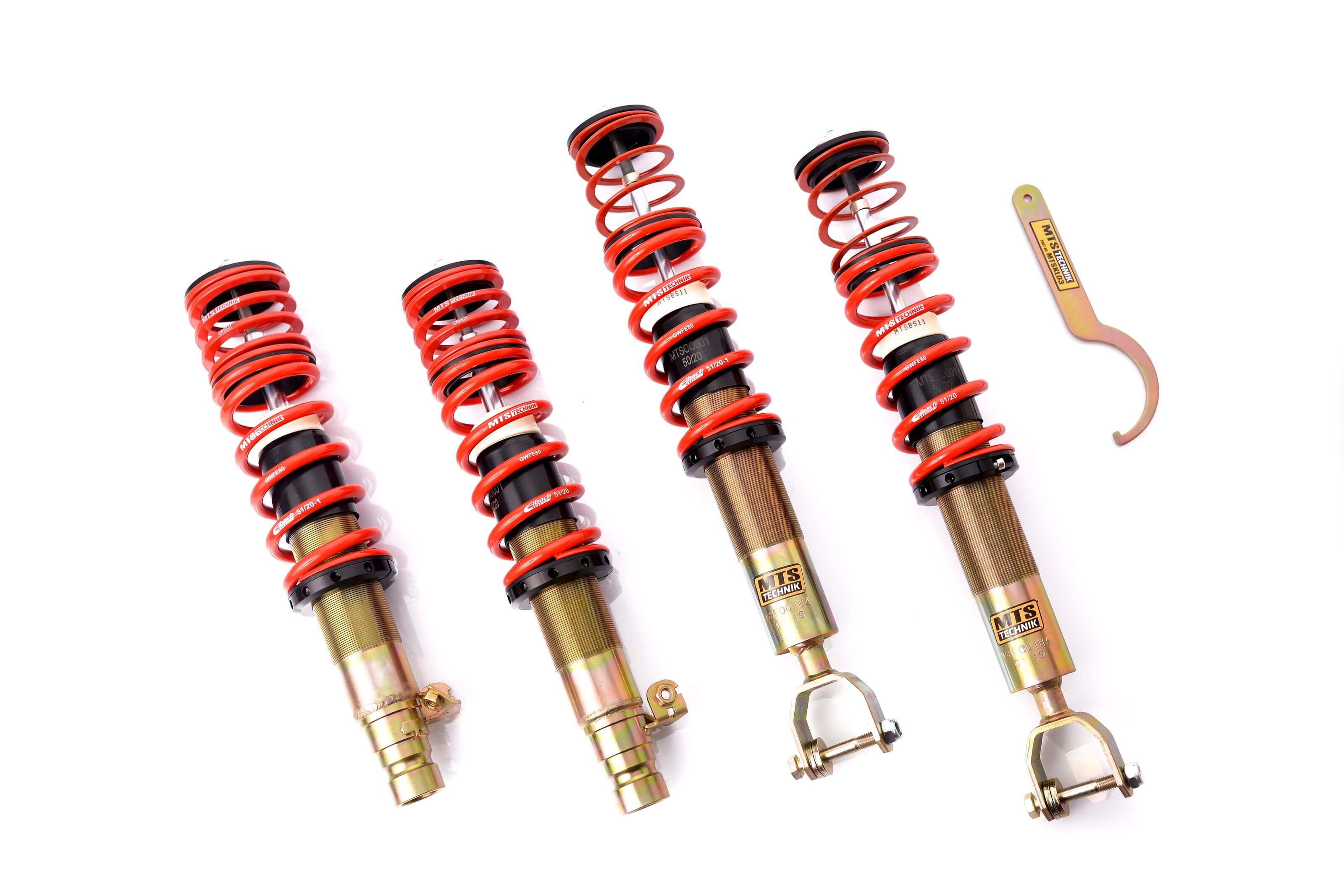 Image of MTS Technik Schroefset Comfort Zonder Top Mounts Honda Civic