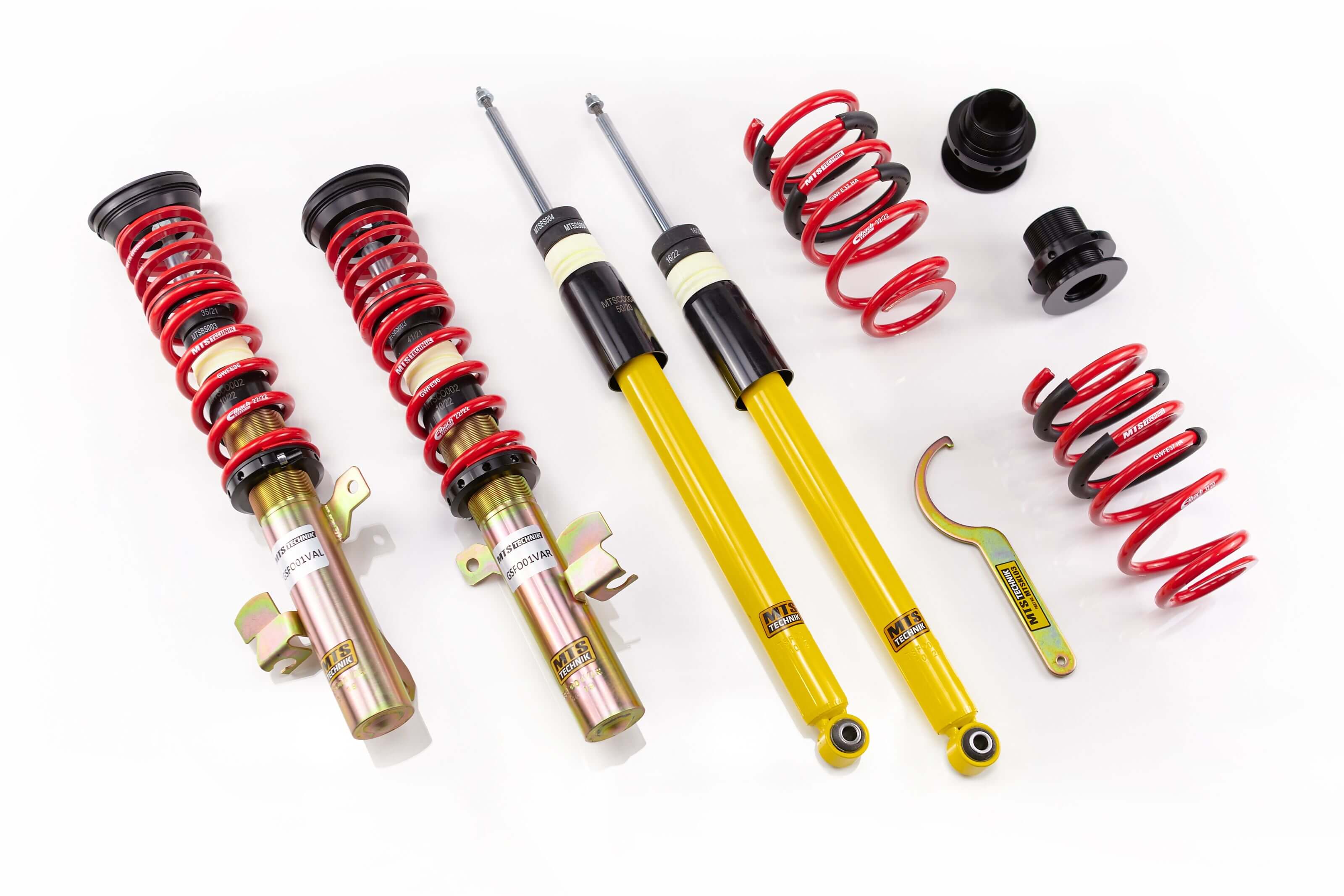 Image of MTS Technik Schroefset Street Zonder Top Mounts Mazda 3