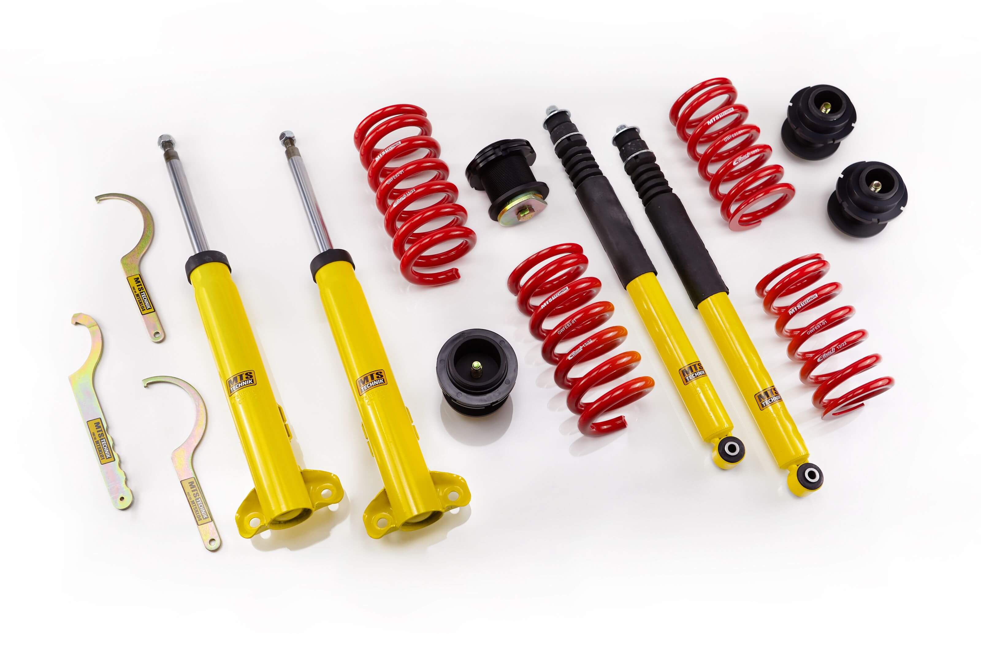 Image of MTS Technik Schroefset Street Zonder Top Mounts Mercedes E-Class