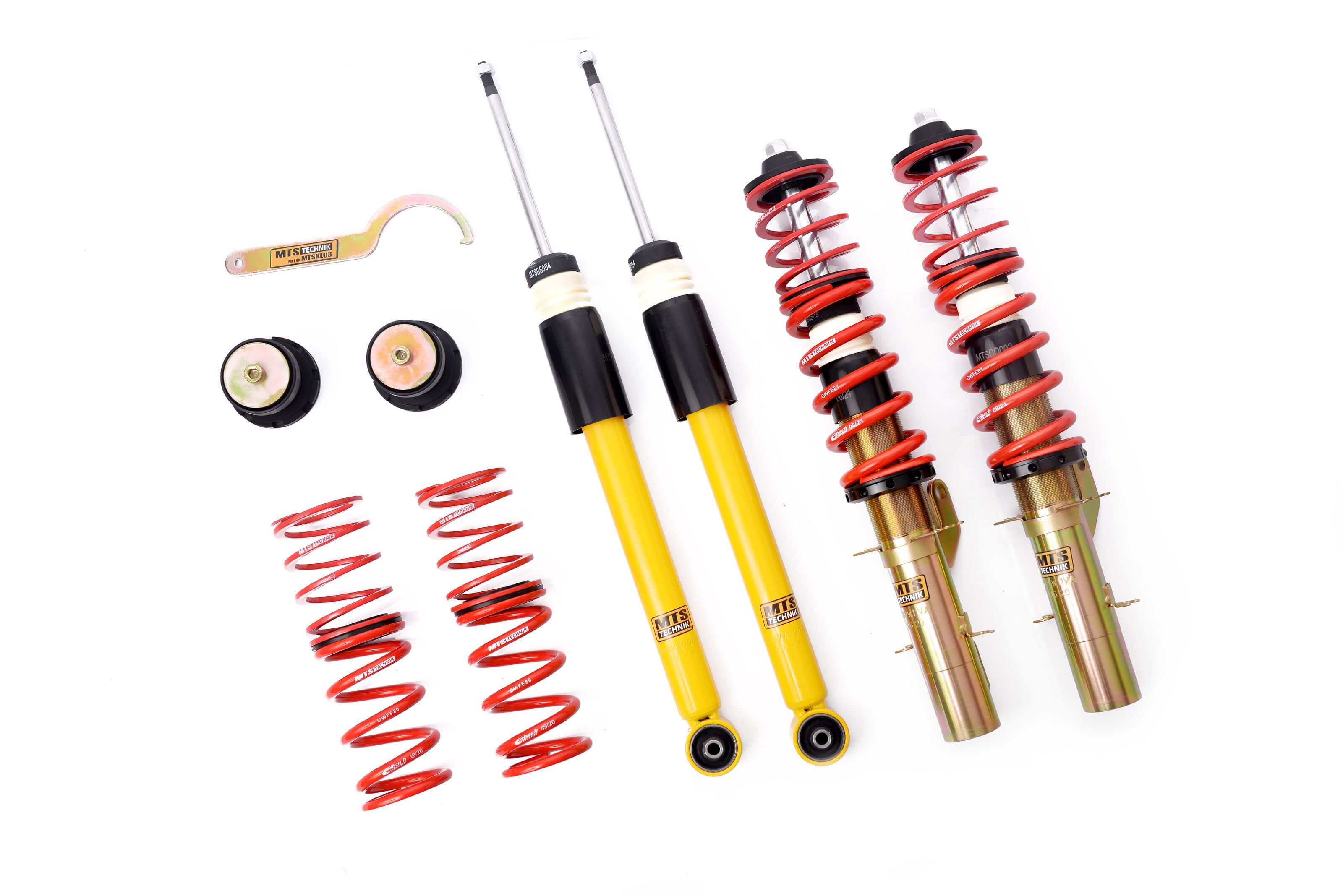 Image of MTS Technik Schroefset Stance Zonder Top Mounts Audi,Seat,Volkswagen