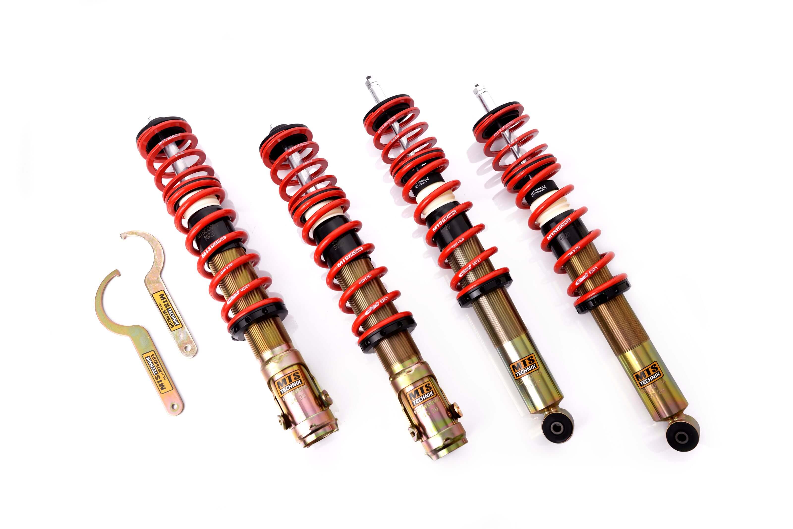 Image of MTS Technik Schroefset Street Zonder Top Mounts Volkswagen, Seat