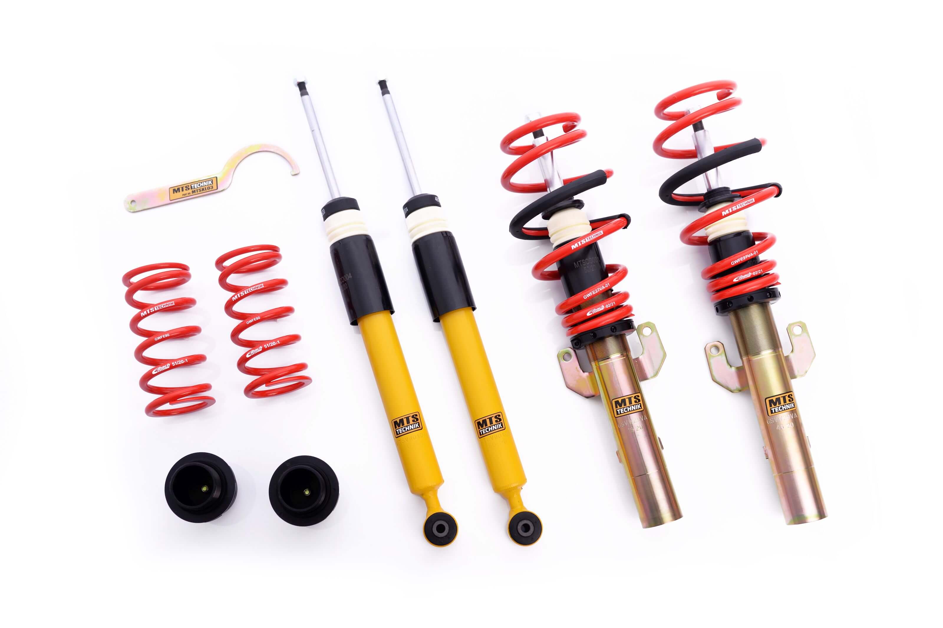 Image of MTS Technik Schroefset Stance Zonder Top Mounts Volkswagen, Seat, Skoda