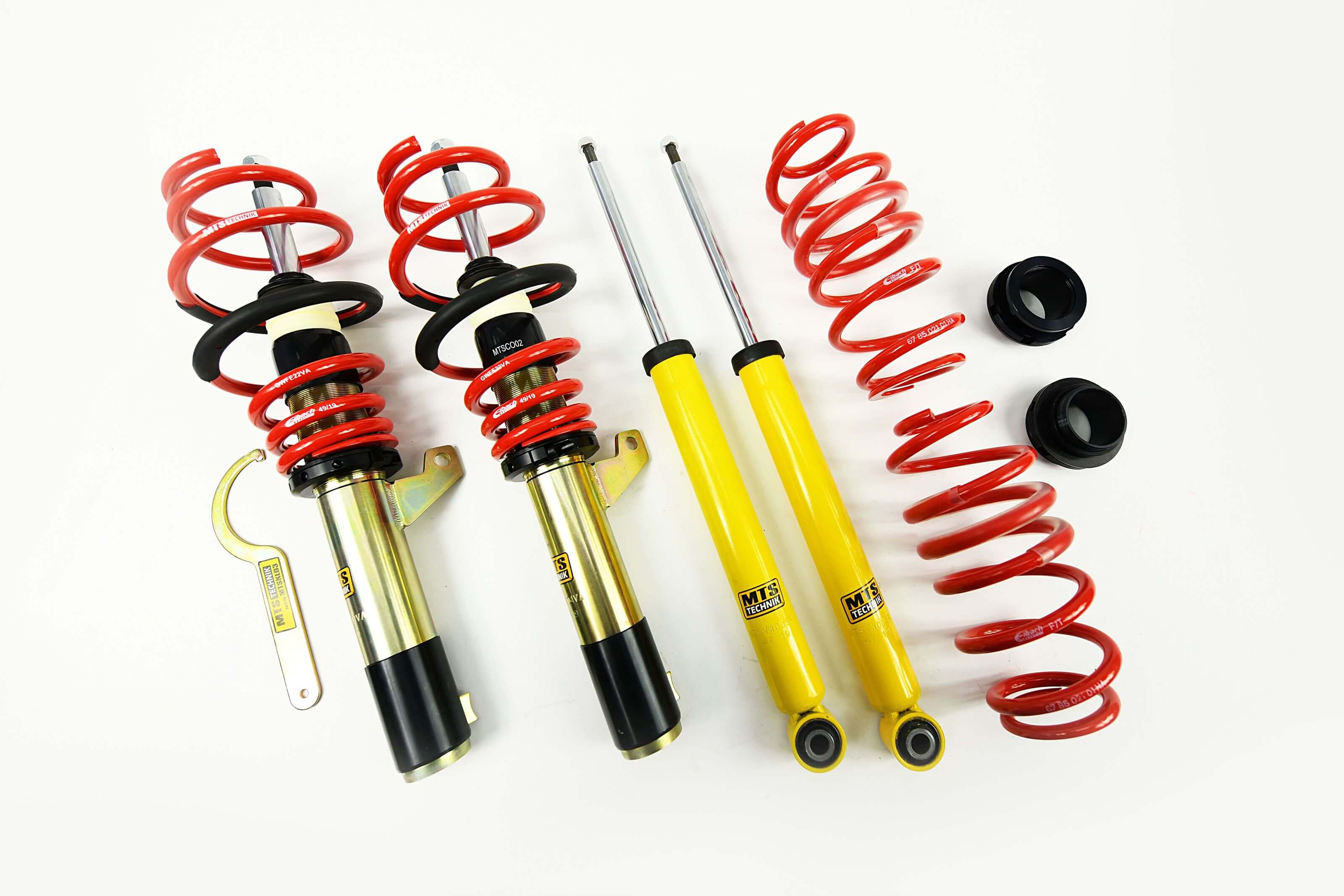 Image of MTS Technik Schroefset Street Zonder Top Mounts Volkswagen Scirocco, Beetle