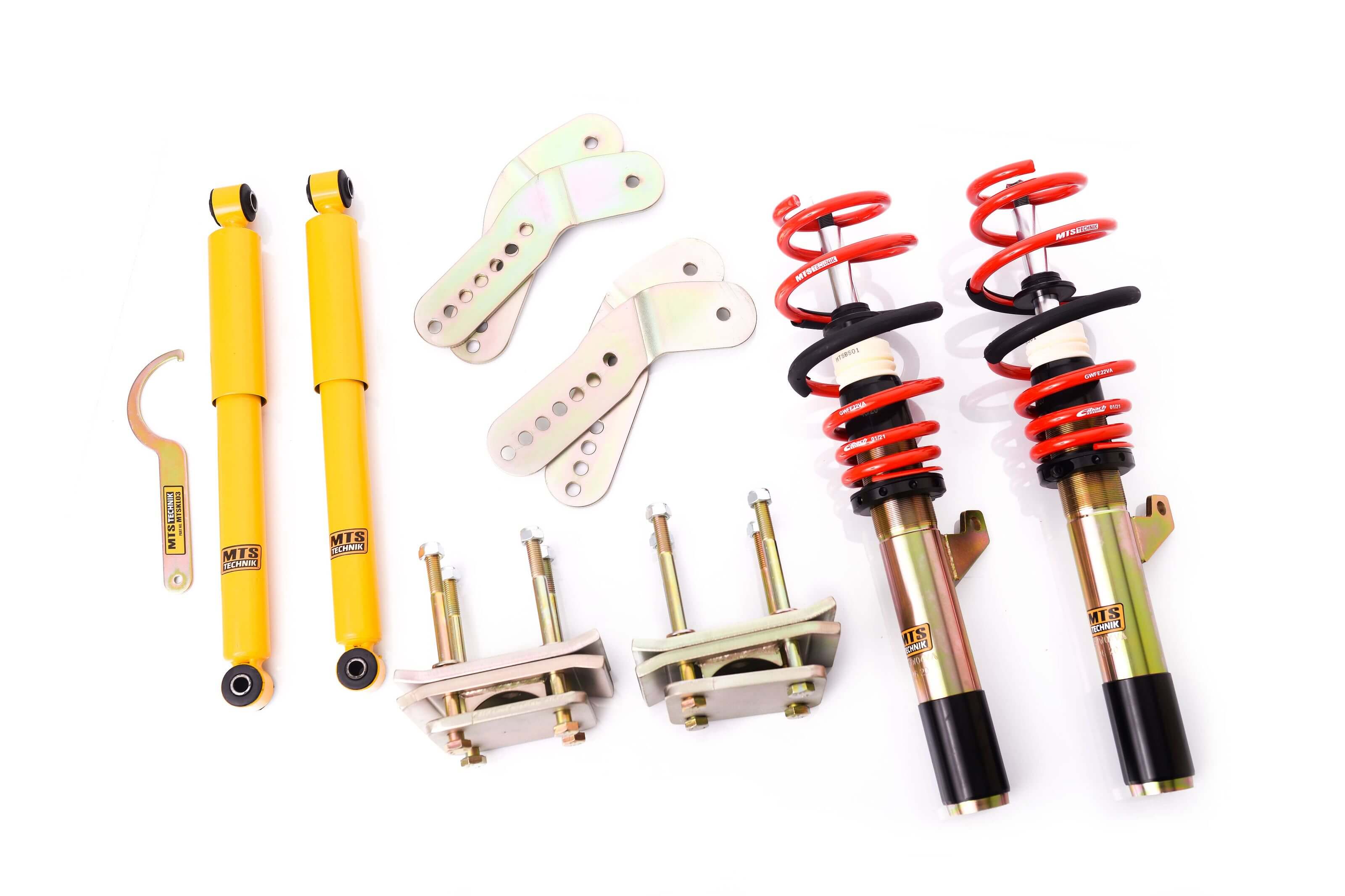 Image of MTS Technik Schroefset Street Zonder Top Mounts Volkswagen Caddy