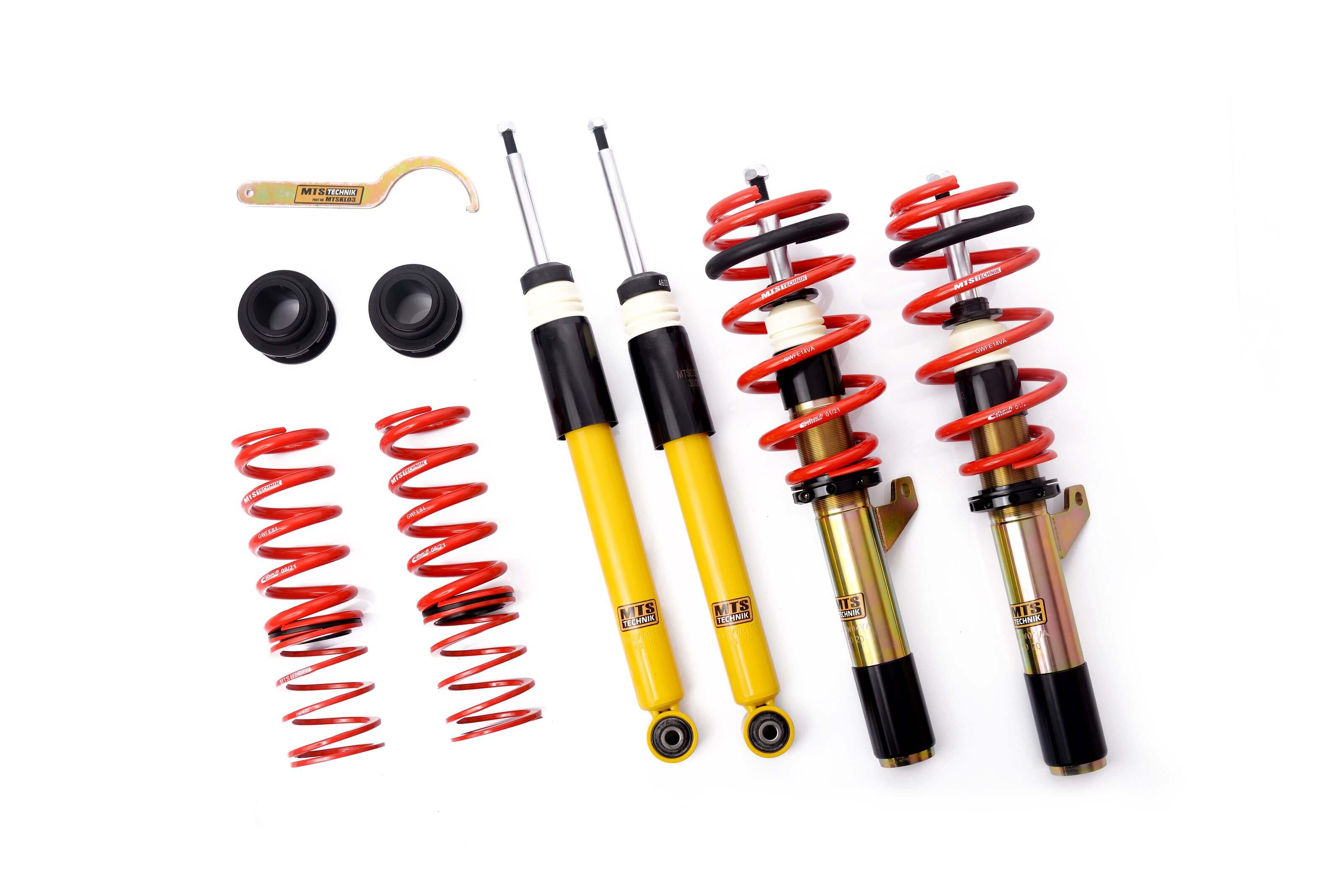 Image of MTS Technik Schroefset Street Zonder Top Mounts Audi,Seat,Volkswagen