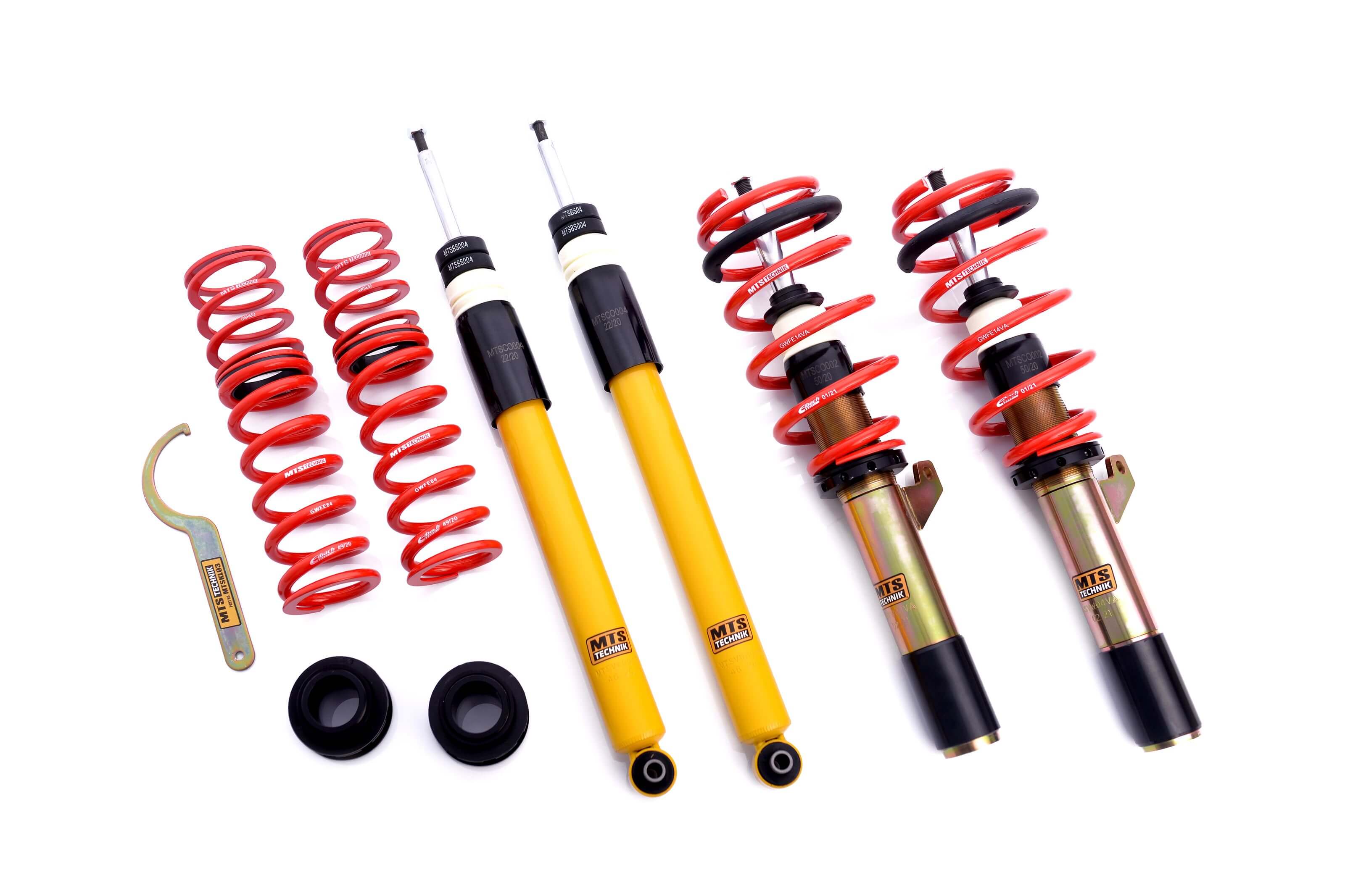 Image of MTS Technik Schroefset Street Zonder Top Mounts Volkswagen,Skoda