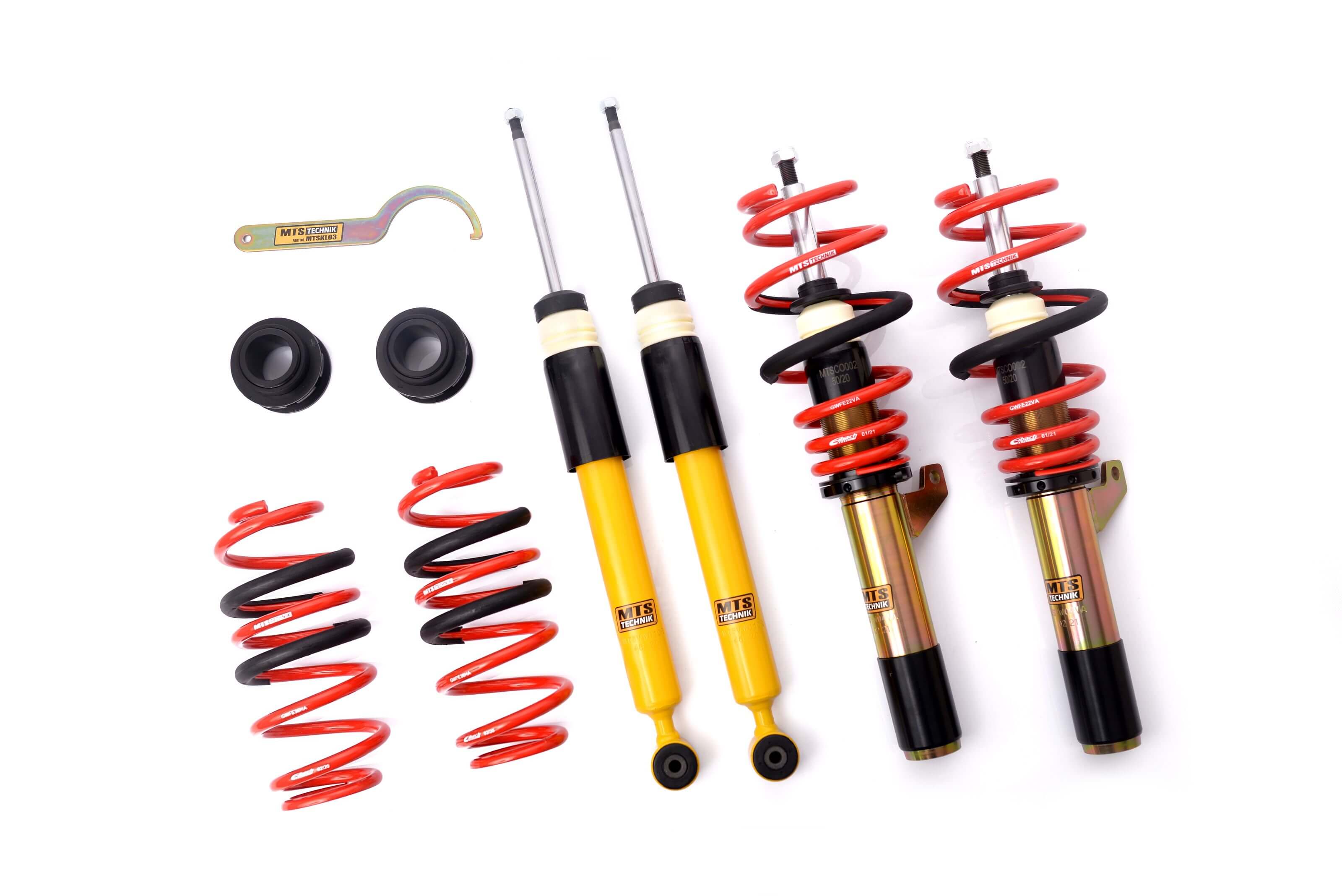 Image of MTS Technik Schroefset Street Zonder Top Mounts Volkswagen Beetle