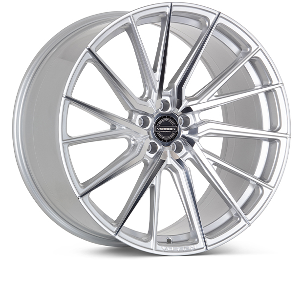 Image of Vossen Wheels HF-4T Hybrid Forged Series Velgen 20 Inch 9J ET32 5x114.3 Flow Form Gepolijst Zilver