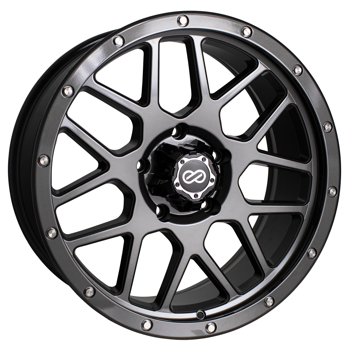Image of Enkei Matrix Velgen 20 Inch 9J ET15 6x139.7 Flat Gun Metal