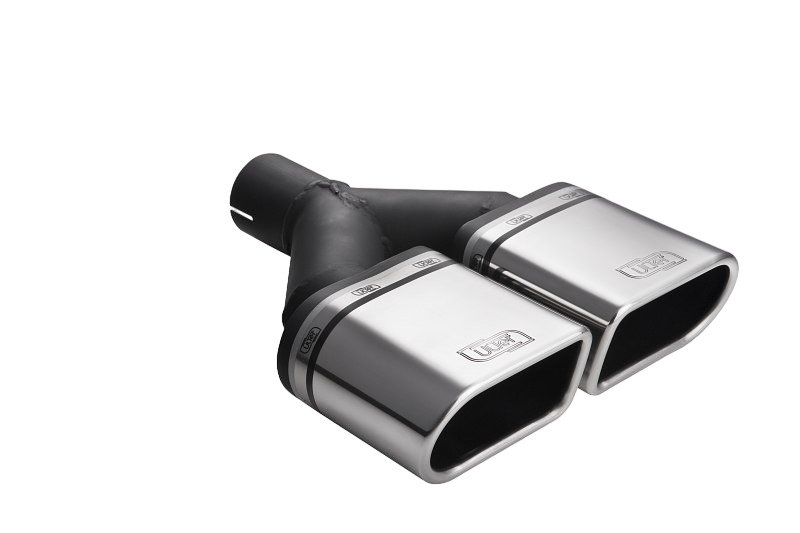 Image of Ulter Sport Uitlaat Sierstuk Dual Tip Roestvrij Staal