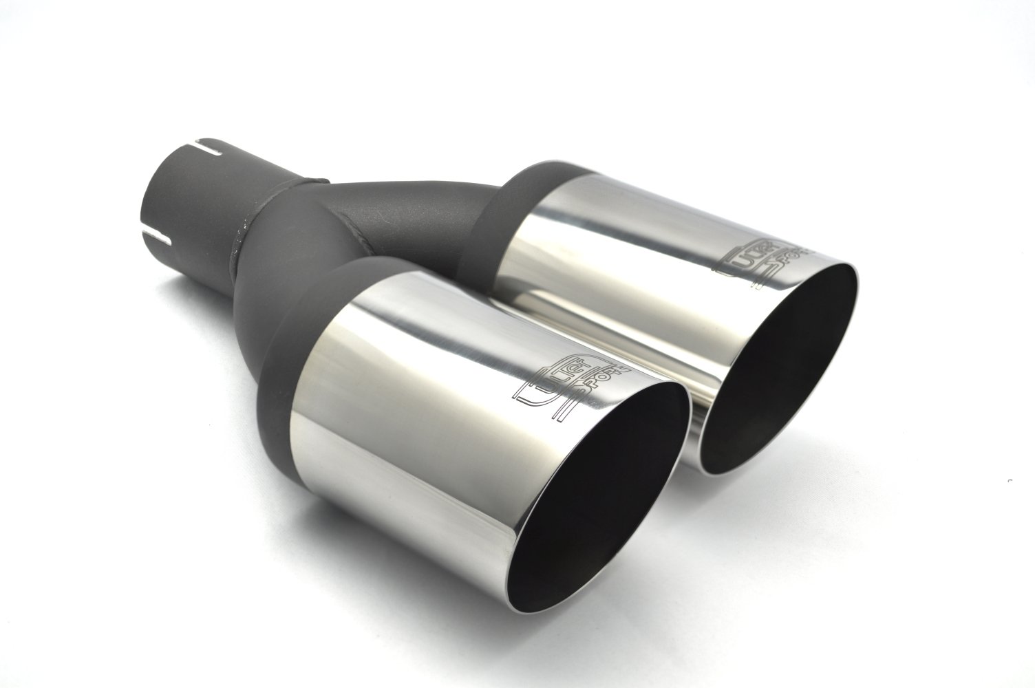 Image of Ulter Sport Uitlaat Sierstuk Dual Tip Roestvrij Staal