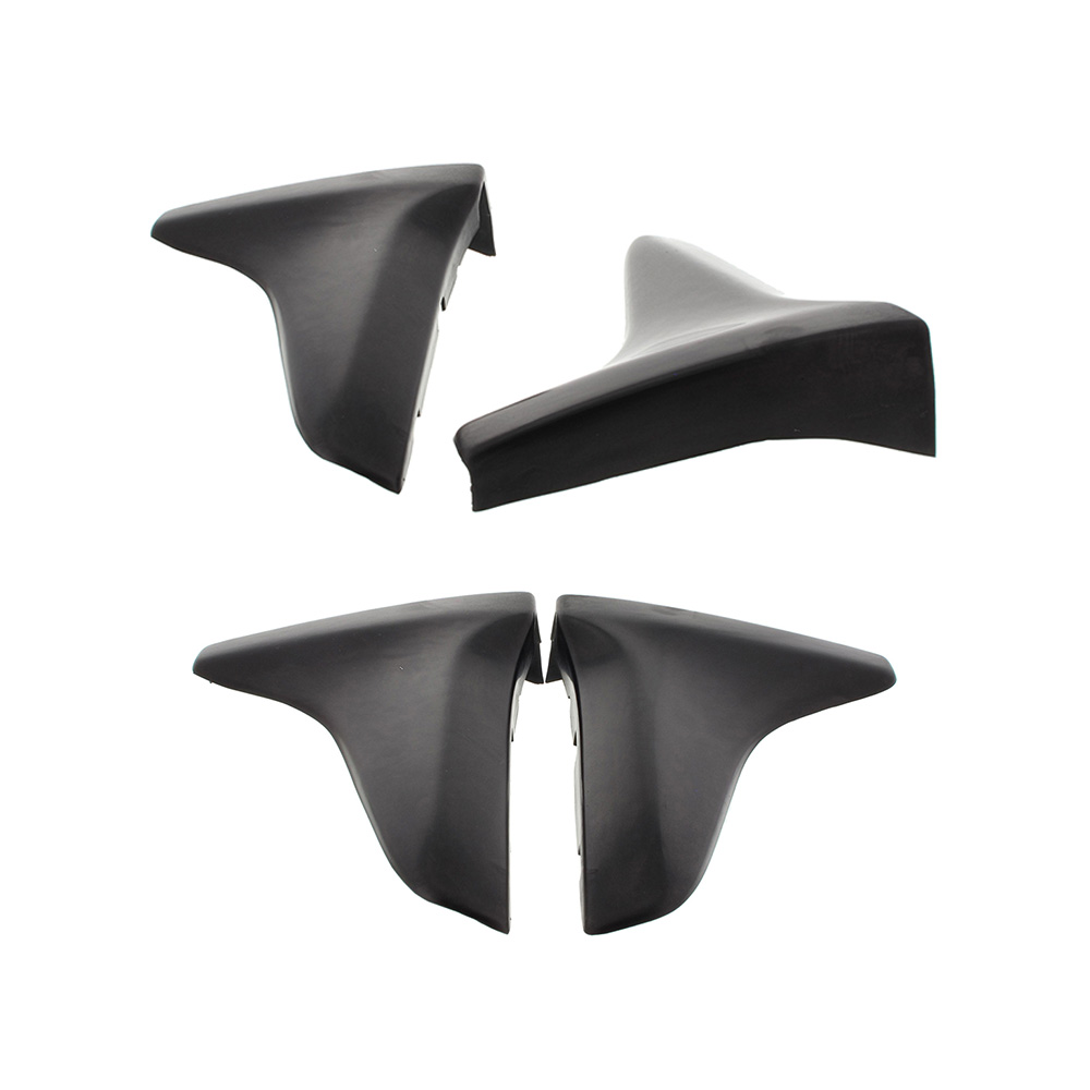 Image of Aerodynamics Side Skirts OEM Style Zwart Polyurethane Honda S2000