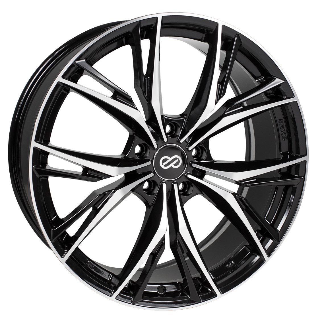 Image of Enkei ONX Velgen 18 Inch 8J ET40 5x108 Black Machined