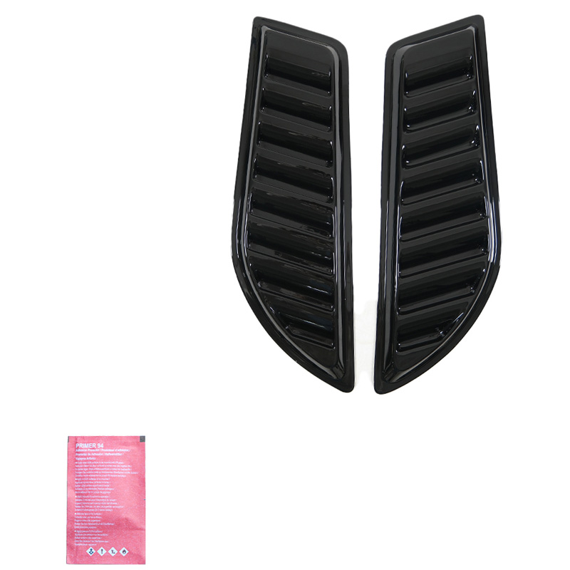 Image of Oneway Luchtinlaat Zwart ABS Plastic