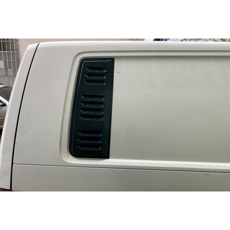 Image of Oneway Luchtinlaat Zwart ABS Plastic Volkswagen Transporter