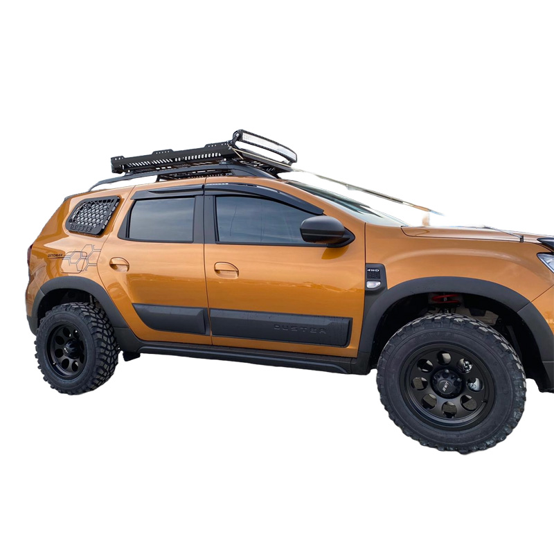 Image of Oneway Exterieurkit Zwart ABS Plastic Dacia Duster