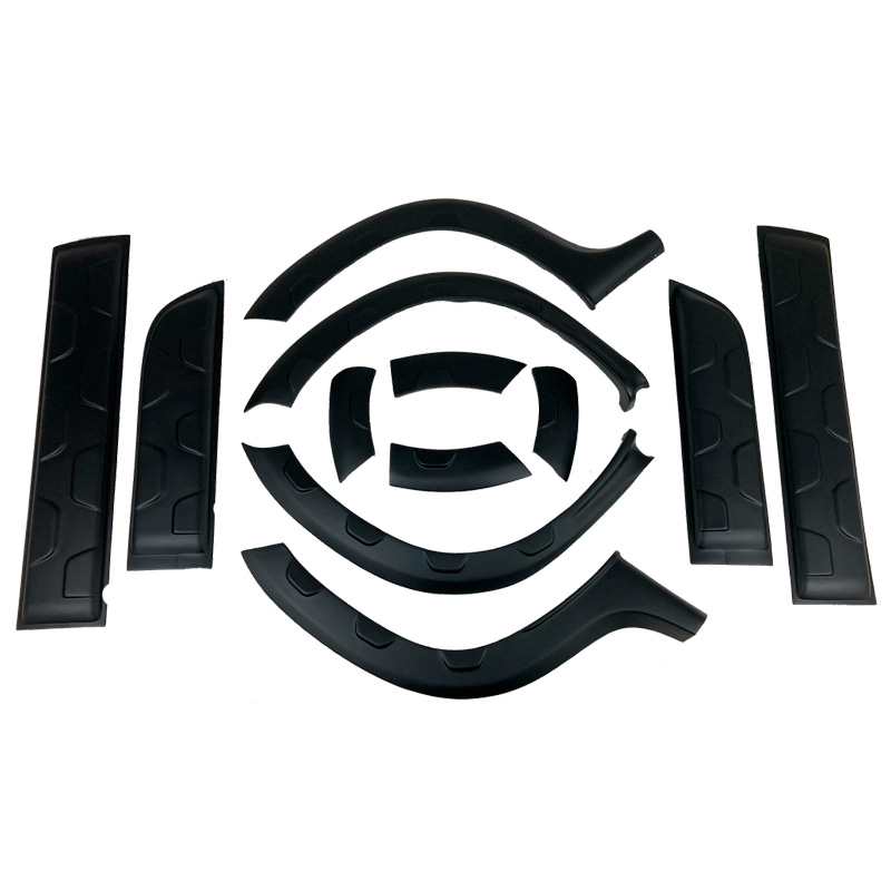 Image of Oneway Exterieurkit Zwart ABS Plastic Dacia Duster
