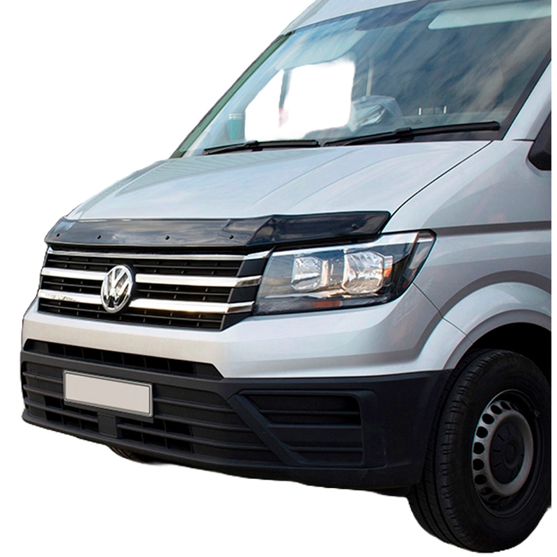Image of Oneway Motorkap Beschermer Zwart ABS Plastic Volkswagen, MAN Pre Facelift