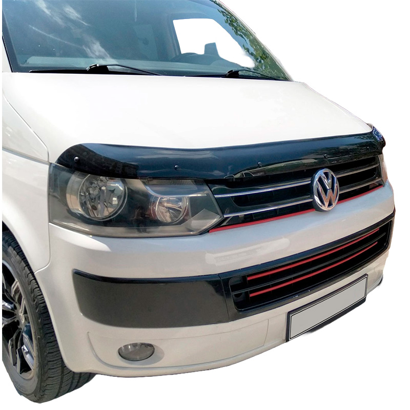 Image of Oneway Motorkap Beschermer Zwart ABS Plastic Volkswagen Transporter