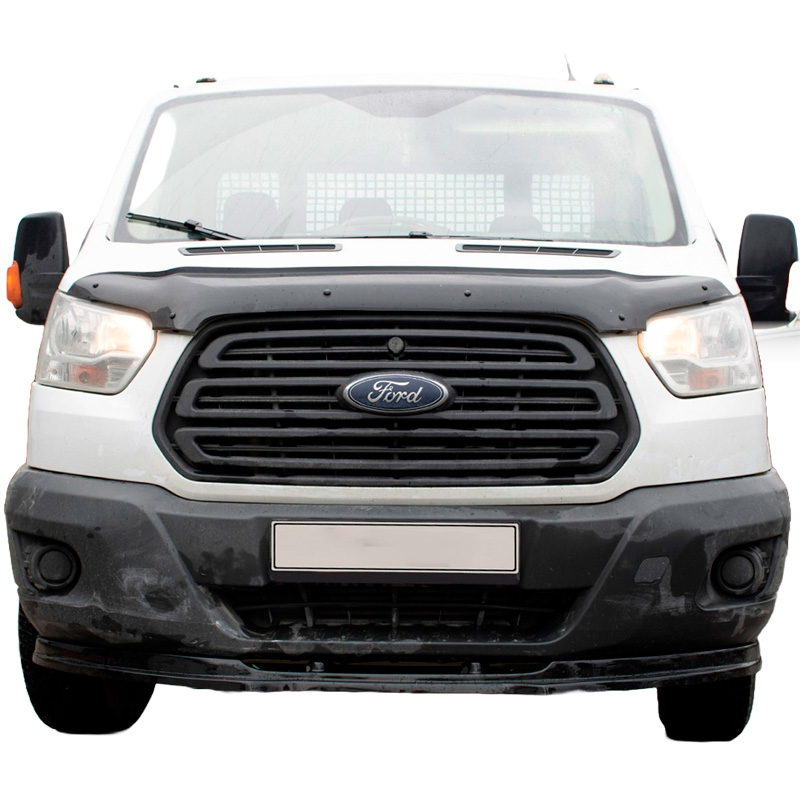 Image of Oneway Motorkap Beschermer Zwart ABS Plastic Ford Transit
