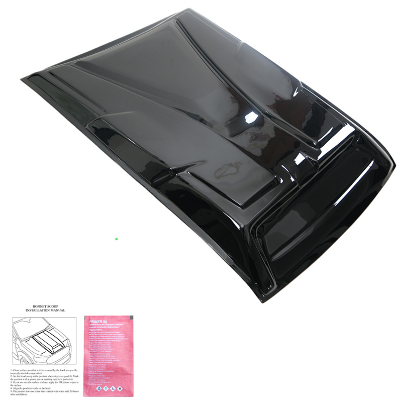 Image of Oneway Luchtinlaat Zwart ABS Plastic Nissan Navara