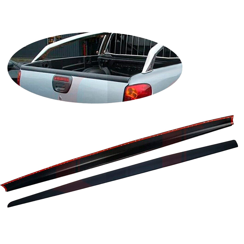 Image of Oneway Pickup Achterklep Beschermlijst Zwart ABS Plastic Mitsubishi l200,Triton