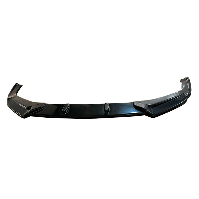 Image of Oneway Voor Bumper Lip Zwart ABS Plastic Audi RS6