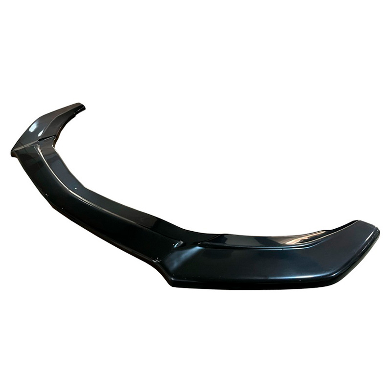 Image of Oneway Voor Bumper Lip Zwart ABS Plastic Mercedes CLA45 Facelift