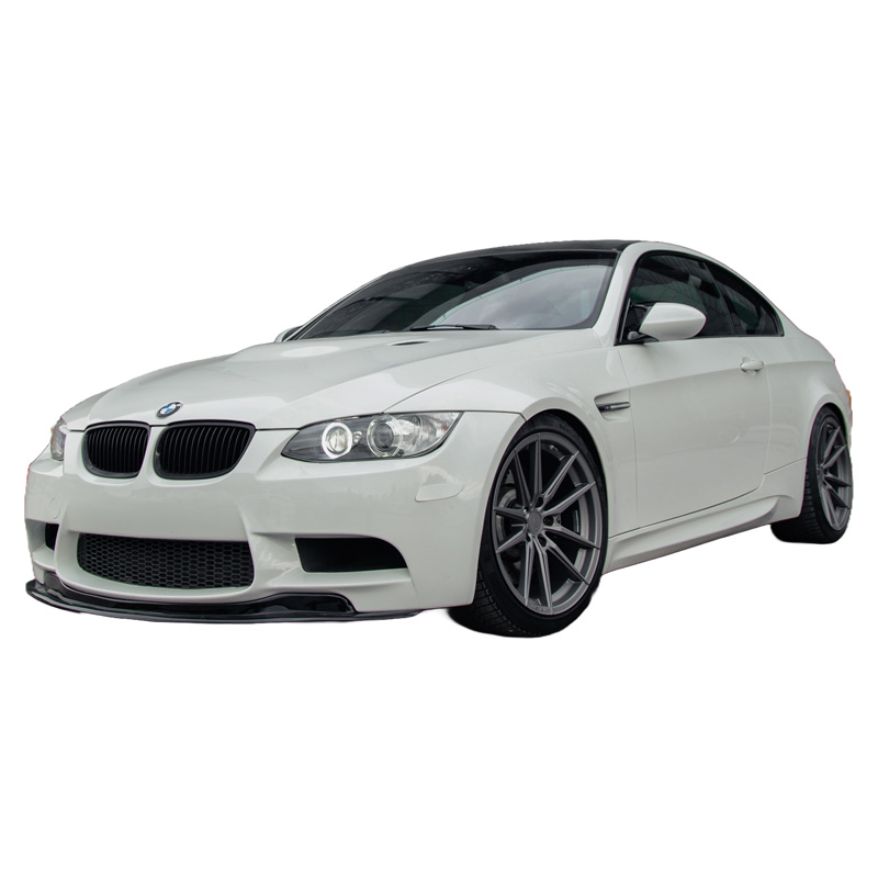 Image of Oneway Voor Bumper Lip Zwart ABS Plastic BMW M3