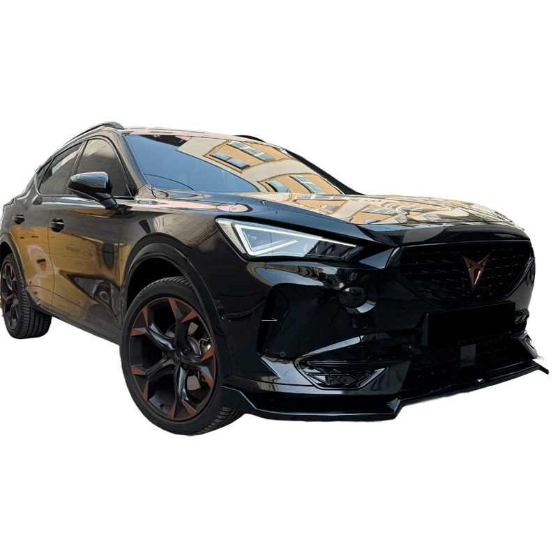 Image of Oneway Voor Bumper Lip Zwart ABS Plastic Cupra Formentor