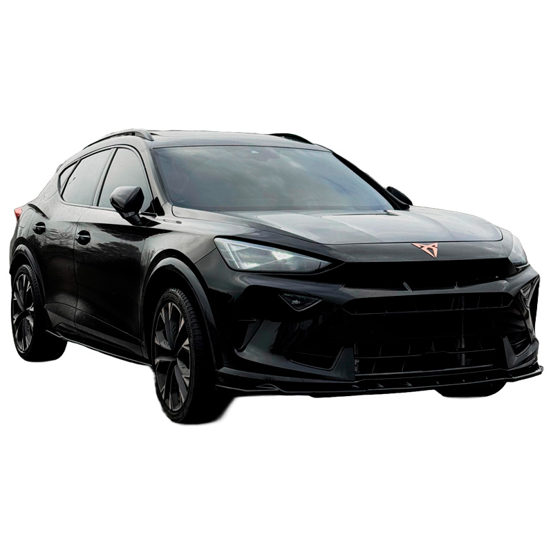 Image of Oneway Voor Bumper Lip Zwart ABS Plastic Cupra Formentor Facelift
