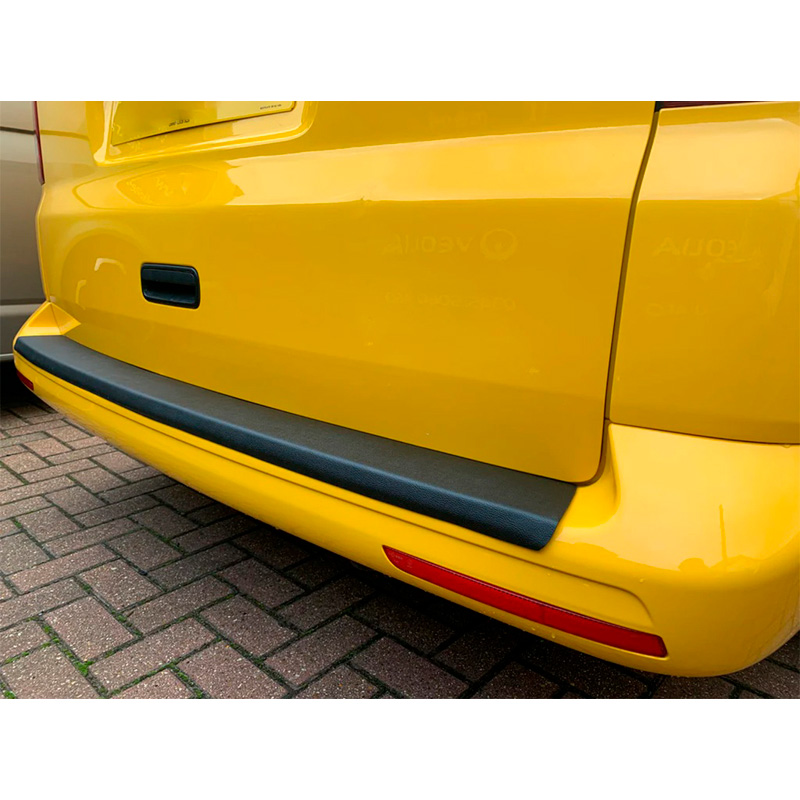 Image of Oneway Achter Bumper Beschermlijst Zwart ABS Plastic Volkswagen Transporter