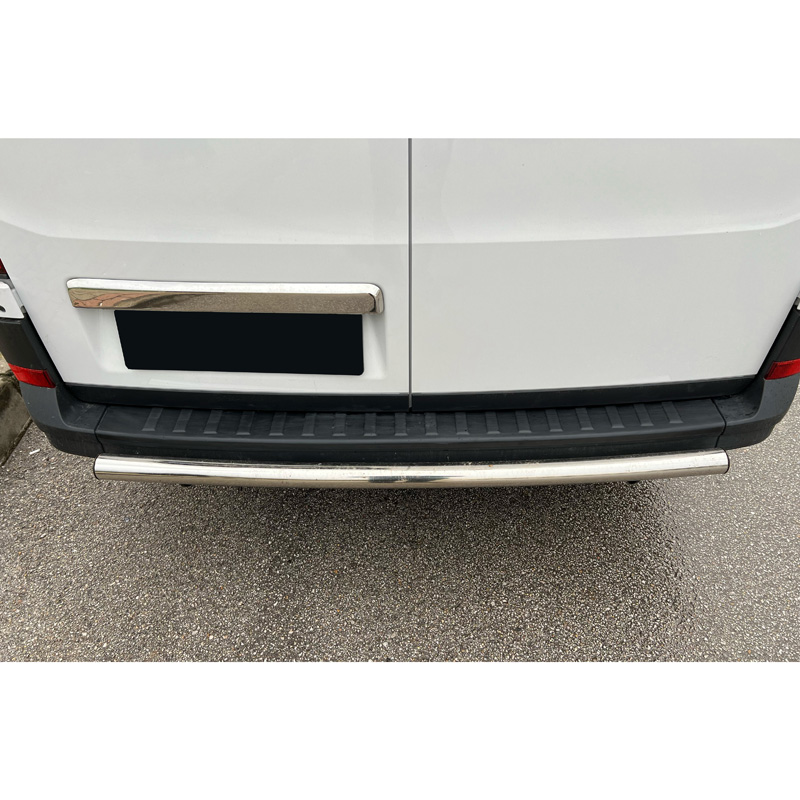 Image of Oneway Achter Bumper Beschermlijst Zwart ABS Plastic Volkswagen, MAN Pre Facelift