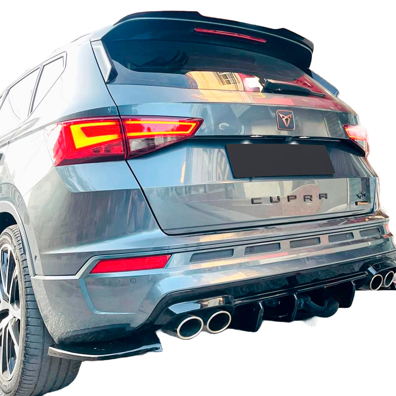Image of Oneway Achter Bumper Hoekverlichting Zwart ABS Plastic Seat Ateca