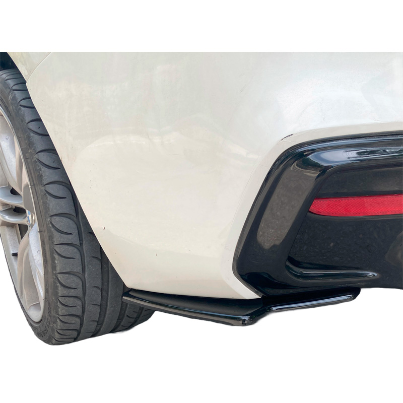 Image of Oneway Achter Bumper Hoekverlichting Zwart ABS Plastic BMW 1 Serie LCI