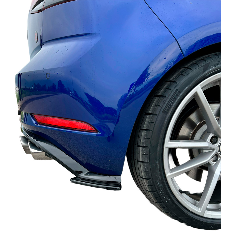 Image of Oneway Achter Bumper Hoekverlichting Zwart ABS Plastic Volkswagen Golf
