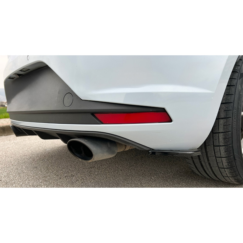 Image of Oneway Achter Bumper Hoekverlichting Zwart ABS Plastic Seat Leon