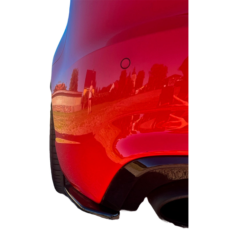Image of Oneway Achter Bumper Hoekverlichting Zwart ABS Plastic Audi RS3