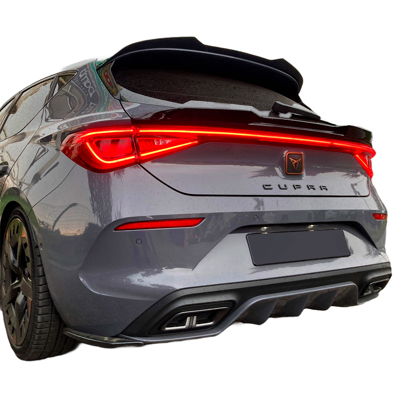 Image of Oneway Achter Bumper Hoekverlichting Zwart ABS Plastic Seat Leon