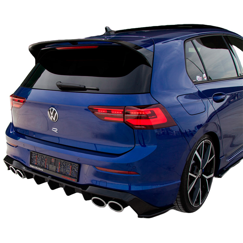 Image of Oneway Achter Bumper Hoekverlichting Zwart ABS Plastic Volkswagen Golf
