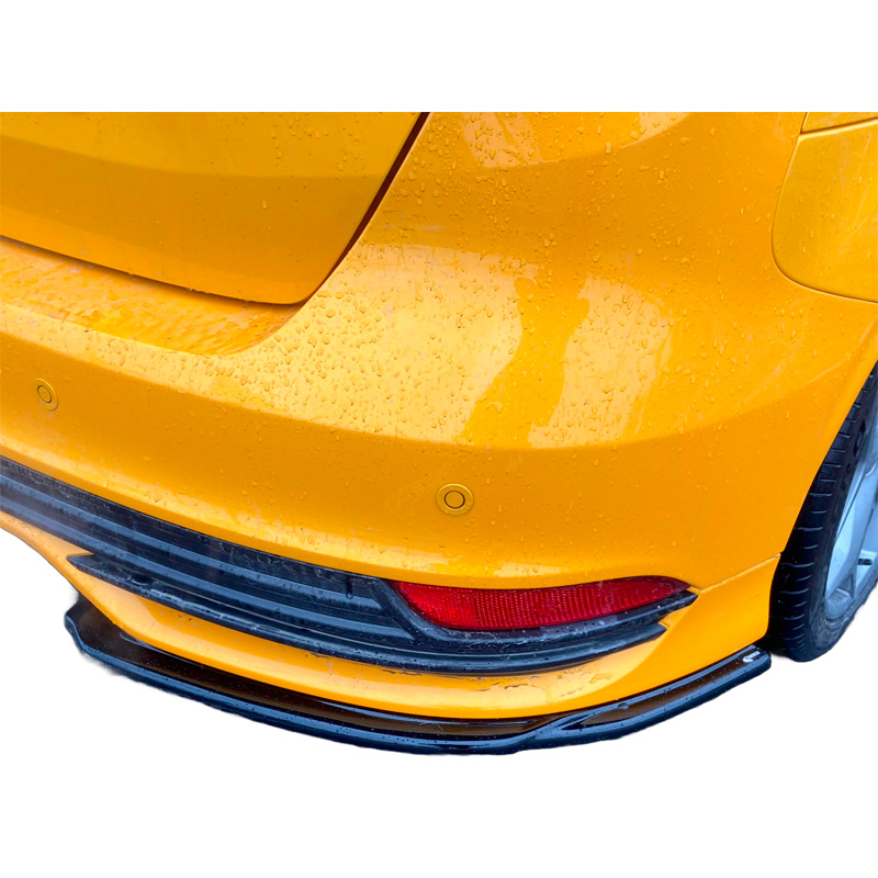 Image of Oneway Achter Bumper Hoekverlichting Zwart ABS Plastic Ford Focus Facelift