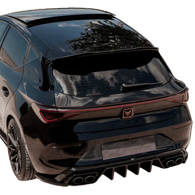 Image of Oneway Achter Bumper Hoekverlichting Zwart ABS Plastic Seat Leon