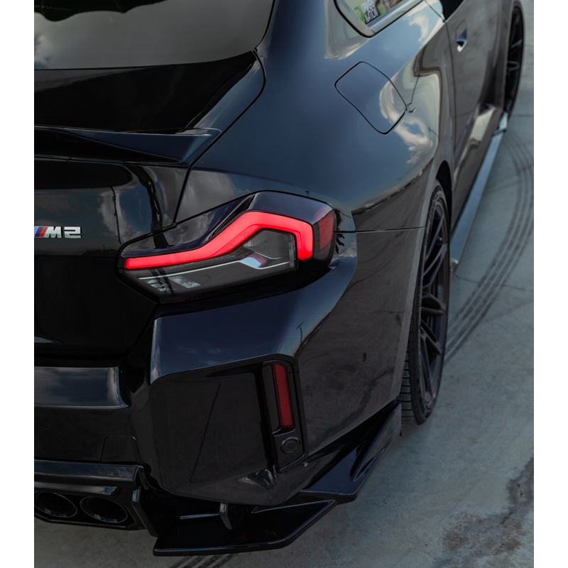 Image of Oneway Achter Bumper Hoekverlichting Zwart ABS Plastic BMW M2