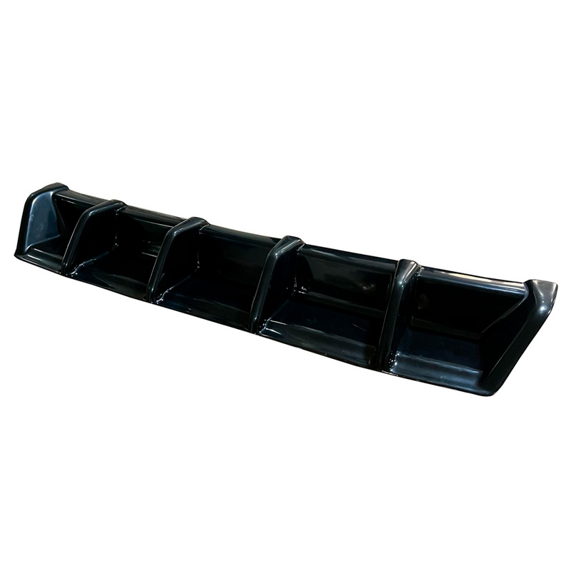 Image of Oneway Achter Diffuser Zwart ABS Plastic Volkswagen Golf