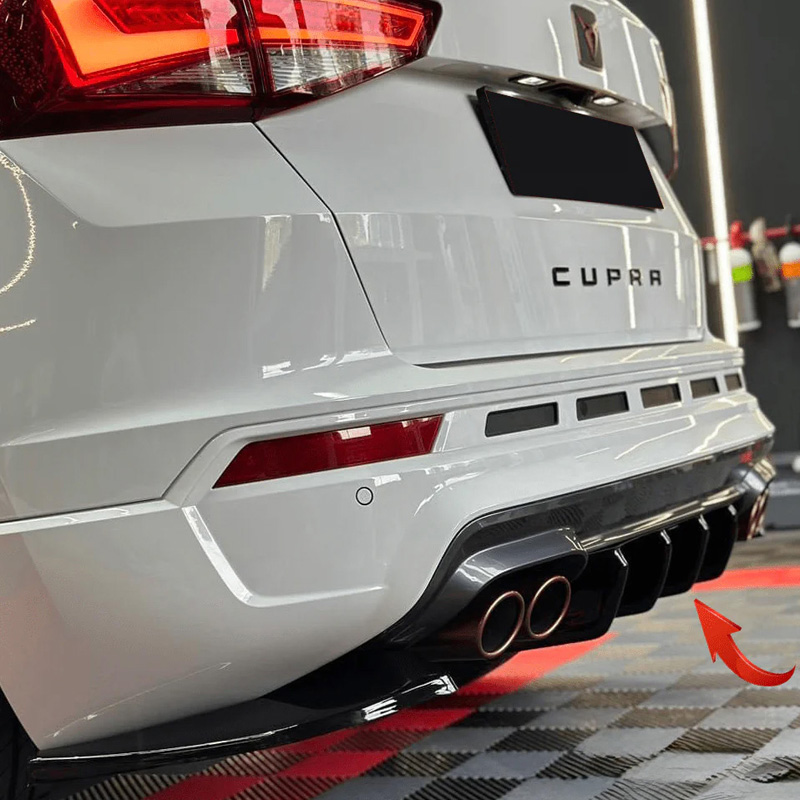 Image of Oneway Achter Diffuser Zwart ABS Plastic Seat Ateca