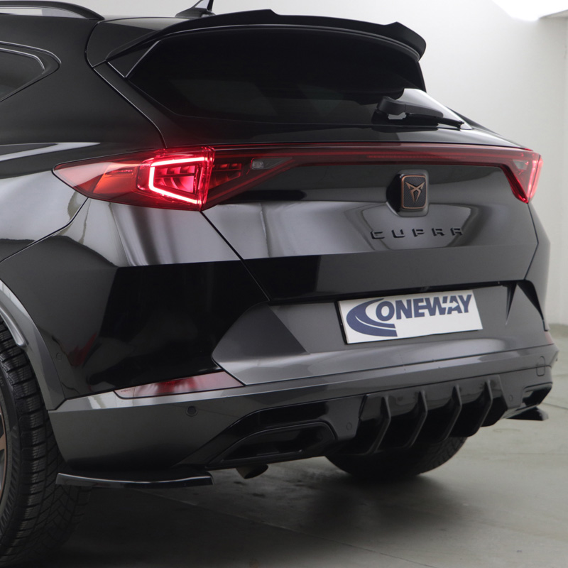 Image of Oneway Achter Diffuser Zwart ABS Plastic Cupra Formentor