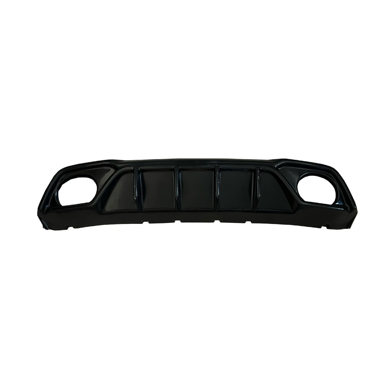 Image of Oneway Achter Diffuser Zwart ABS Plastic Audi RS3