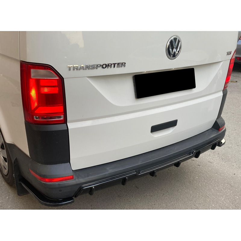 Image of Oneway Achter Diffuser Zwart ABS Plastic Volkswagen Transporter